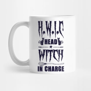 h.w.i.c head witch in charge Mug